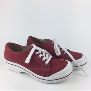 Dansko Veda Canvas Sneakers Vegan sz 37